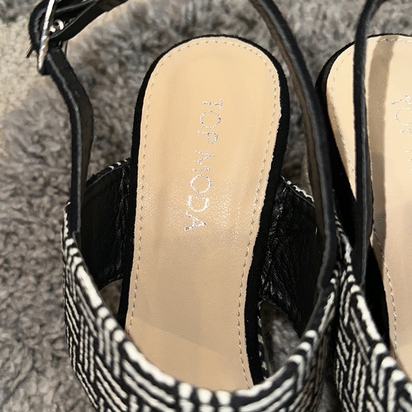 Top Moda wedges size 6 1/2 NWT NIB - Picture 5 of 11